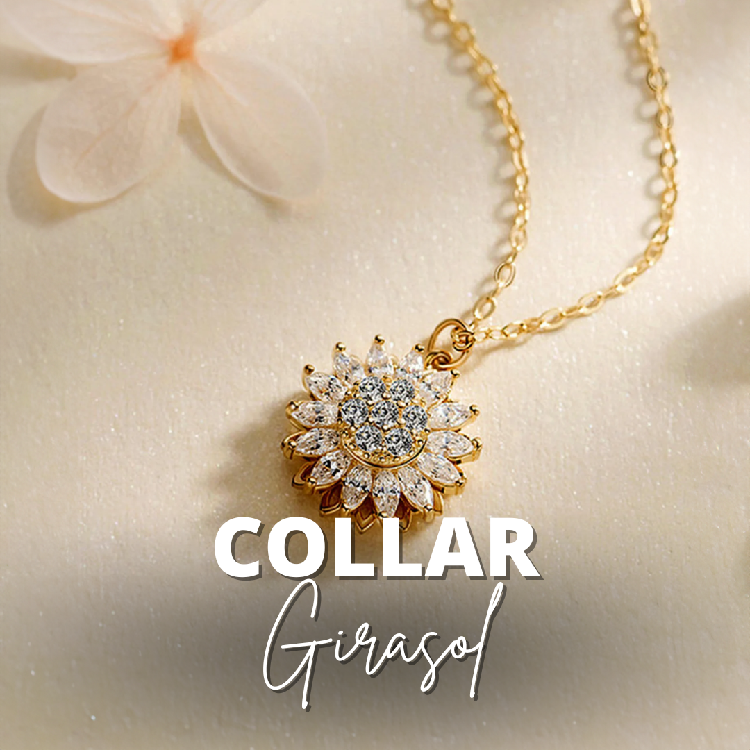 Collar Girasol Giratorio